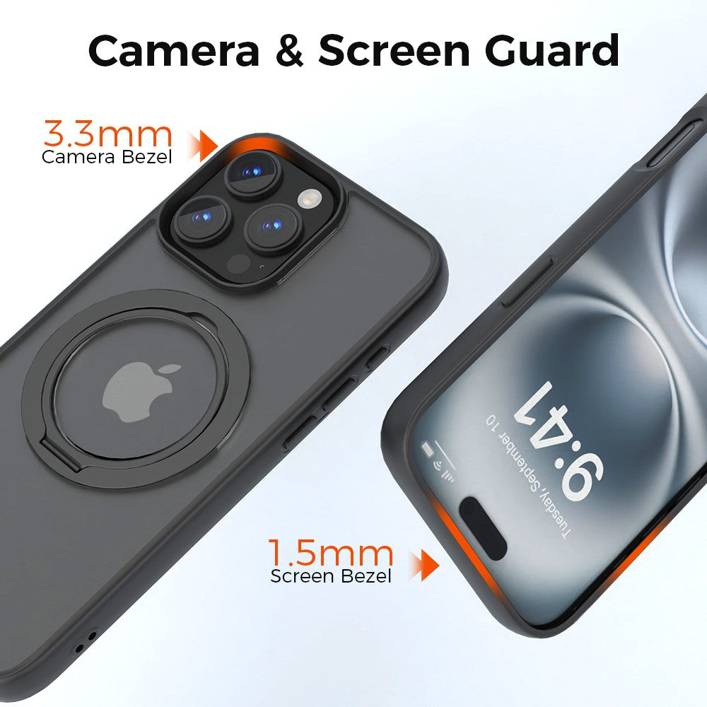 REDEFINE Multi-functional 360° Rotating Stand Case for iPhone 16 Pro